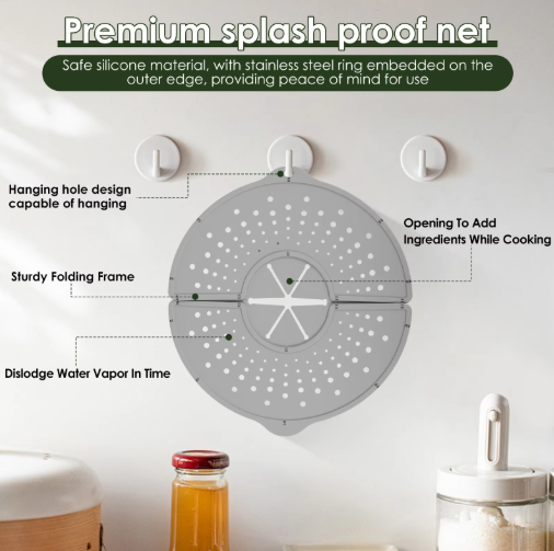 OilShield™ Anti-Splatter Lid