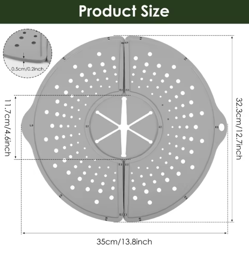 OilShield™ Anti-Splatter Lid