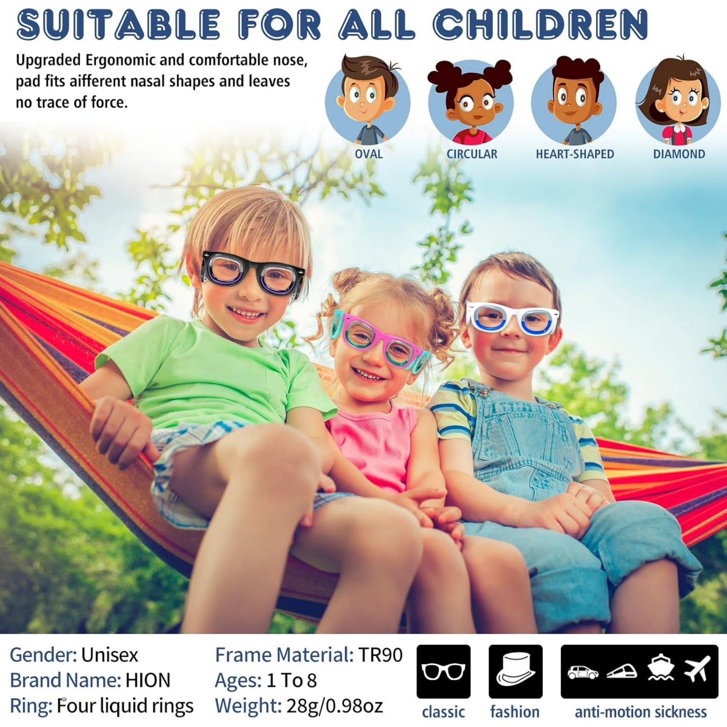 SmoothRide™ Motion Glasses