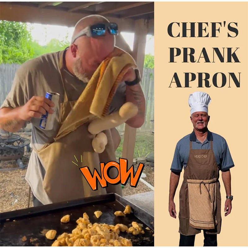 GrillBoss™ Hidden Prank Apron